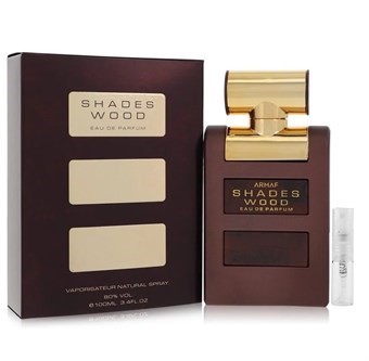 Armaf Shades Wood - Eau de Toilette - Tuoksunäyte - 2 ml