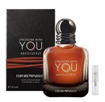 Armani Stronger With You Absolutely - Parfum - Tuoksunäyte - 2 ml