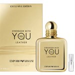 Armani Stronger With You Leather - Eau de Parfum - Tuoksunäyte - 2 ml