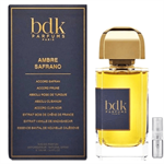 BDK Parfums Ambre Safrano - Eau de Parfum - Parfum - Tuoksunäyte - 2 ml