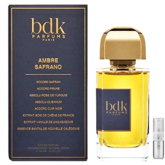 BDK Parfums Ambre Safrano - Eau de Parfum - Tuoksunäyte - 2 ml