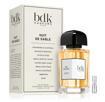 BDK Parfums Nuit de Sable - Eau de Parfum - Tuoksunäyte - 2 ml