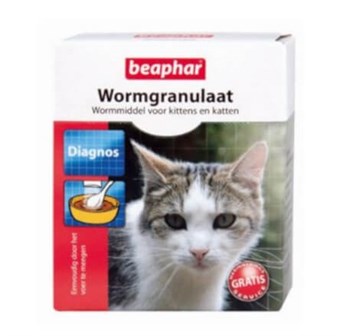 Beaphar Worm Cure kissoille - Jauhemainen muoto