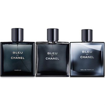Bleu De Chanel -sarja - EDT, EDP & PARFUM - 3 x 5 ml