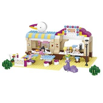 Rakennuspalikat Girl´s Dream Series - Ulkopuolinen ravintola