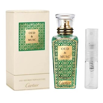 Oud & Musc By Cartier - Eau de Parfum - Tuoksunäyte - 2 ml