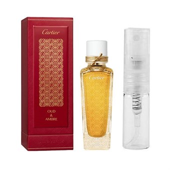 Oud & Ambre By Cartier - Eau de Parfum - Tuoksunäyte - 2 ml