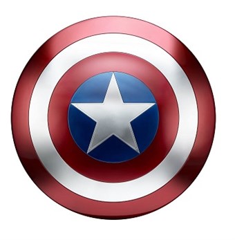 Avengers Captain America Children\'s Shield / Adult Shield - sis. Äänitehoste