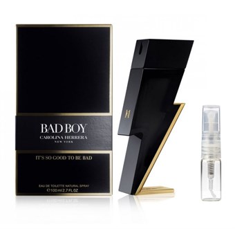 Carolina Herrera Bad Boy - Eau de Toilette - Tuoksunäyte - 2 ml