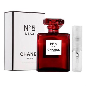 Chanel L\'eau N°5 Red Limited Edition - Eau de Parfum - Tuoksunäyte - 2 ml 
