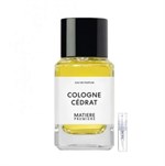 Matiere Premiere Cologne Cédrat - Eau de Parfum - Tuoksunäyte - 2 ml  
