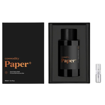 Commodity Paper - Scent Space Bold - Eau de Parfum - Tuoksunäyte - 2 ml