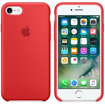 IPhone 6 / iPhone 6S silikonikuori - punainen