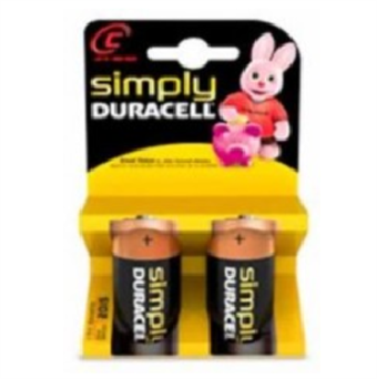 Duracell SIMPLY - C (MN1400 / LR14) 2 kpl