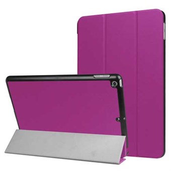Ohut taitettava kansi iPad 9.7:lle - violetti