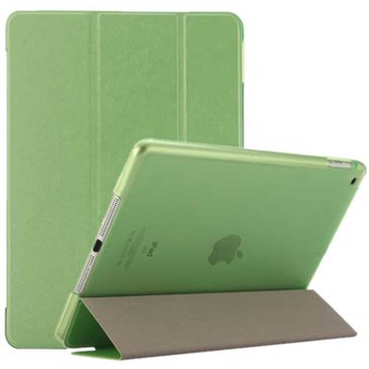 Silky Trifold -kotelo tekonahasta iPad Airille ja iPad 9.7 "- Vihreä