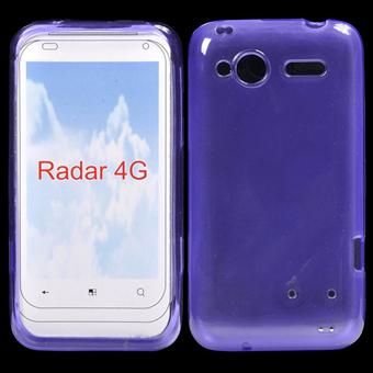 Silikonikotelo HTC Radar (violetti)