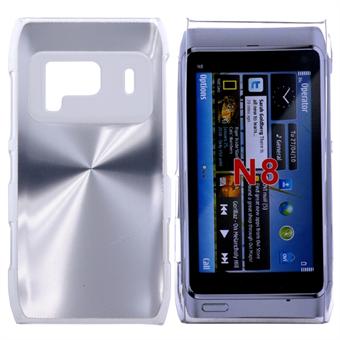 Alumiinikuori Nokia N8:lle (hopea)