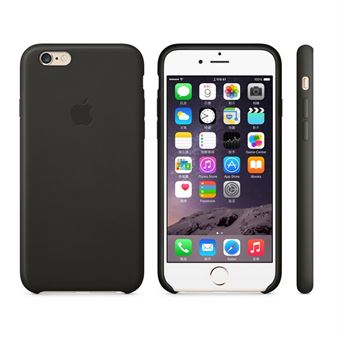 IPhone 6 / iPhone 6S nahkakotelo - musta