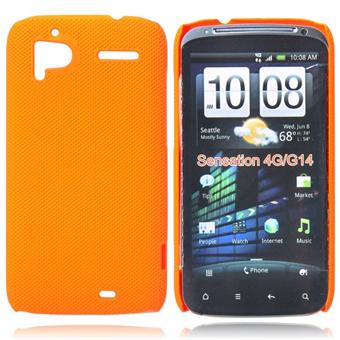 Yksinkertainen HTC Sensation -suojus (oranssi)