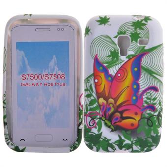 Galaxy ACE Plus -kuvioinen kansi (Butterfly)