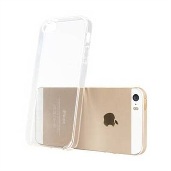 Erittäin ohut läpinäkyvä kuori iPhone 5 / iPhone 5S / iPhone SE 2013