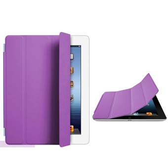 Smart Cover iPad minille 1/2/3/4 edessä - violetti