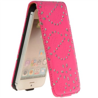 Bling Bling Diamond Case iPhone 5 / iPhone 5S / iPhone SE 2013 (Magenta)