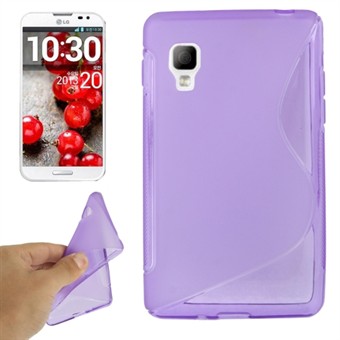 S-Line silikonikuori LG Optimus LF 2 (violetti)