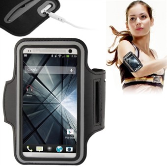 Urheilullinen käsivarsinauha Galaxy S5:lle (musta)