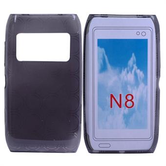 Silikonikuori Nokia N8:lle (harmaa)