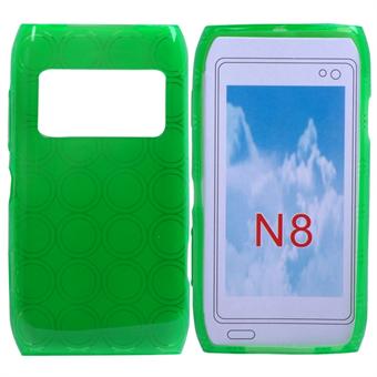 Silikonikuori Nokia N8:lle (vihreä)