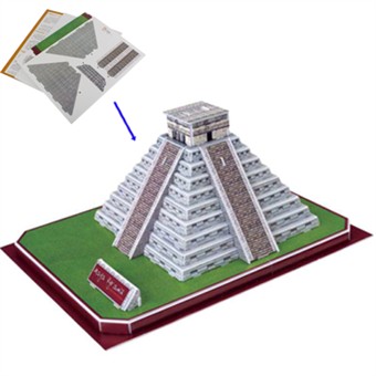 Maya Pyramid 3D Puzzle - 50 kpl.