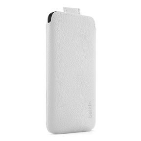 Belkin iPhone 5 / iPhone 5S / iPhone SE 2013 läppäkotelo (valkoinen)