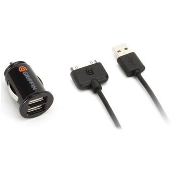 Griffin Technology 2.1 AMP Powerjolt Dual USB Autolaturi iPhonelle / iPadille
