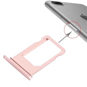 SIM kortin pidike iPhone 7 Plus - ruusukulta