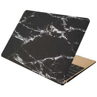 Macbook Pro 15,4 "marmorisarja kova kotelo - musta