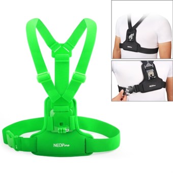 NEOPINE GoPro Hero 1/2/3/4 rintahihna - vihreä