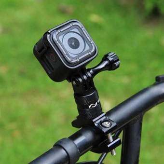 PULUZ® 360° pyörivä polkupyörän ohjaustangon pidike GoProlle ja älypuhelimelle