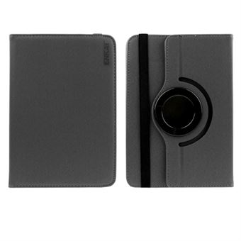 Enkay-tekstiilikotelo 7-8 "- vaalea musta