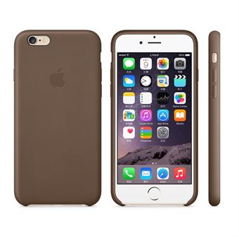 IPhone 6 / iPhone 6S nahkakotelo - ruskea