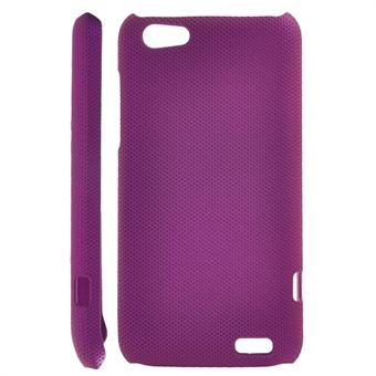 Yksinkertainen HTC ONE V -kuori (violetti)
