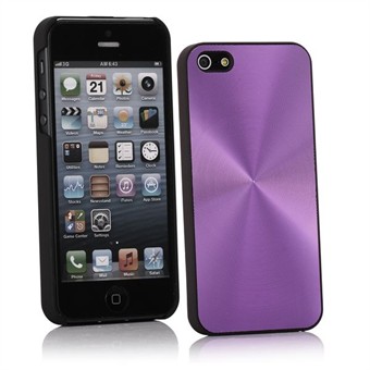 Alumiinikuori iPhone 5 / iPhone 5S / iPhone SE 2013:lle (violetti)