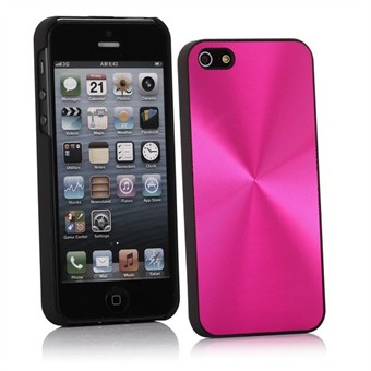 Alumiinikuori iPhone 5 / iPhone 5S / iPhone SE 2013:lle (vaaleanpunainen)