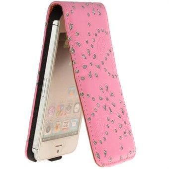 Bling Bling Diamond Case iPhone 5 / iPhone 5S / iPhone SE 2013 (vaaleanpunainen)