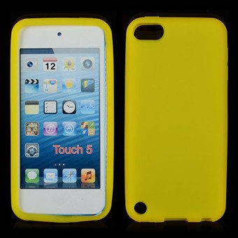 Touch 5/6 yksinkertainen silikonikuori (keltainen)