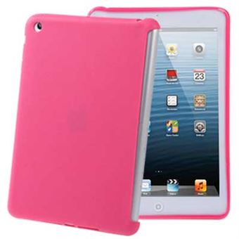 Silikoninen takakuori iPad Mini 1/2/3 Smart Coverille (vaaleanpunainen)