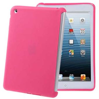 Silikoninen takakuori iPad Mini 1/2/3 Smart Coverille (vaaleanpunainen)