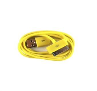2 metrin iPod/iPhone-kaapeli (keltainen)