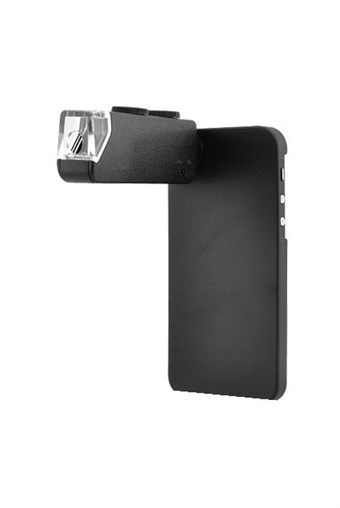 60X-100X-mikroskooppi iPhone 4: lle, LED